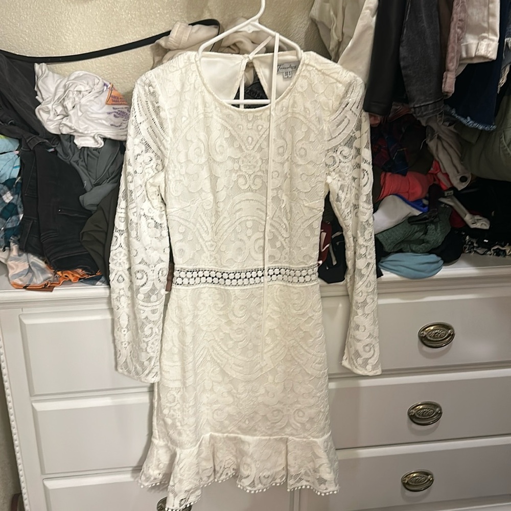 White dress